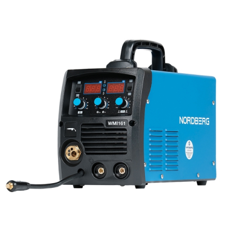NORDBERG WMI161 Аппарат сварочный инверторный полуавтомат MIG/MAG+MMA, 160А, 220В