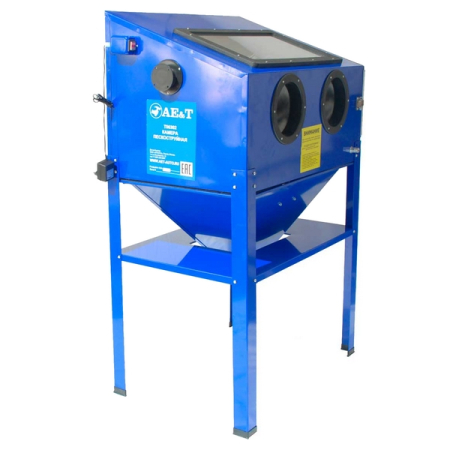 Камера пескоструйная, боковая загрузка, 220 л, AE&T T06302