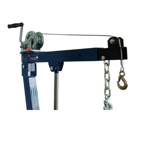 Кран гидравлический с лебедкой, грузоподъемность 500 кг, AE&T T62102A