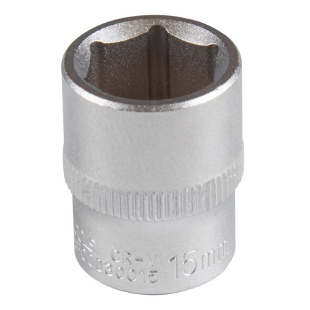 Головка торцевая стандартная шестигранная 3/8", 15 мм, AFFIX AF00030015