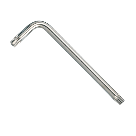 KING TONY 112745R Ключ Torx с отверстием Г-образный, длинный, T45