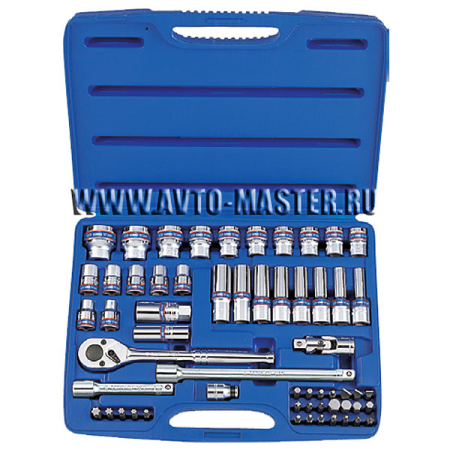 Набор инструментов для автомобиля, 58 предметов King Tony 4558MR01