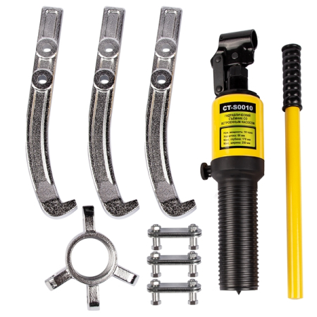 Съемник гидравлический со встроенным насосом 10 т Car-Tool CT-S0010