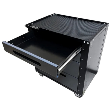 Инструментальная тележка, 4 ящика, серая, Great Wolf GWT-G4