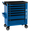 KING TONY 87G38-7B-B Тележка инструментальная PROFESSIONAL, 7 ящиков, синяя