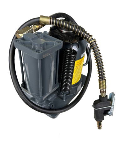 Домкрат бутылочный пневмогидравлический 20 т KRAFTWELL KRWBJ20A