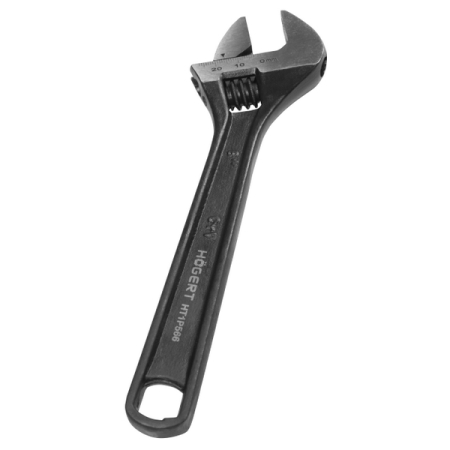 Разводной ключ 200 мм HOEGERT HT1P566