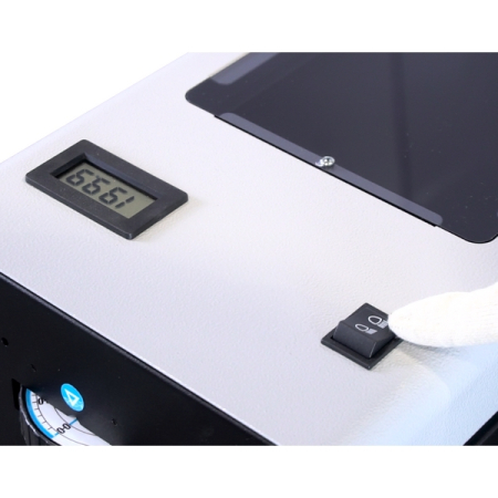 Прибор контроля и регулировки света фар усиленный TOPAUTO HBA26D_grey