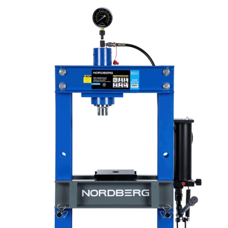 NORDBERG N3630FL Пресс гидравлический с ручным и ножным приводом, 30 т