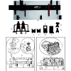 Набор фиксаторов распредвалов дизелей VAG/Porsche JTC-4405 Набор фиксаторов распредвалов дизелей VAG/Porsche JTC-4405