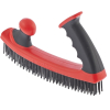 Щетка металлическая зачистная, пятирядная, две двухкомпонентные рукоятки, Matrix 74830
