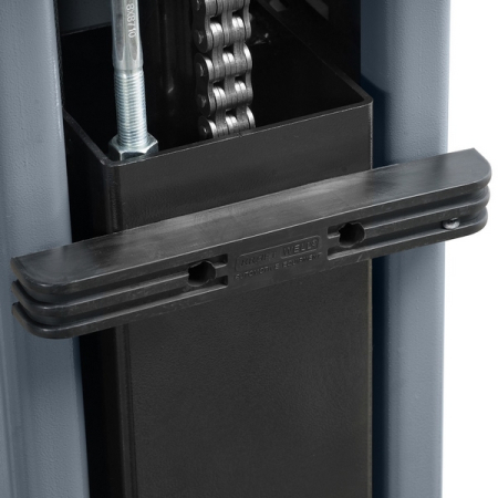 Подъемник автомобильный двухстоечный электрогидравлический, 4 т, KRAFTWELL KRW4DLM (380V)