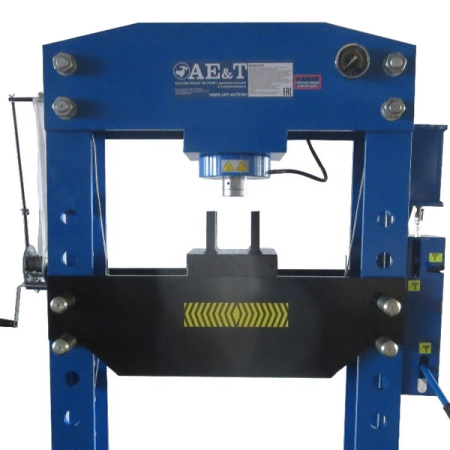 Пресс гидравлический с ручным и пневматическим приводом, 100 тонн, AE&T T612100A