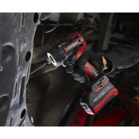 Шуруповерт аккумуляторный ударный 18 В, 203 Нм, MIGHTY SEVEN DS-201