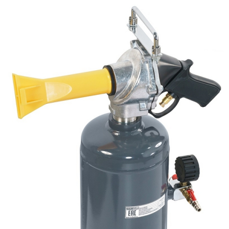 Бустер для взрывной накачки шин 12 л, вертикальный, KraftWell KRW-B12ALV