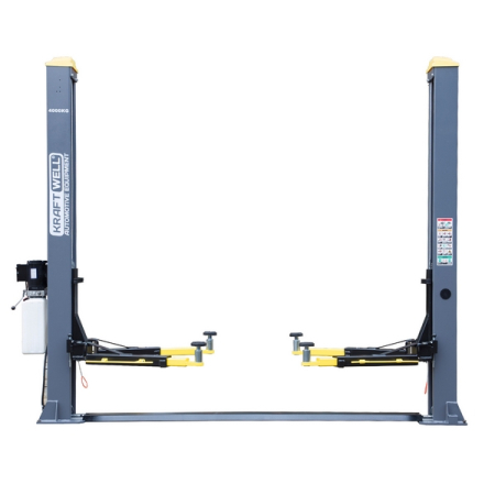 Подъемник автомобильный двухстоечный электрогидравлический, 4 т, KRAFTWELL KRW4DLM (380V)