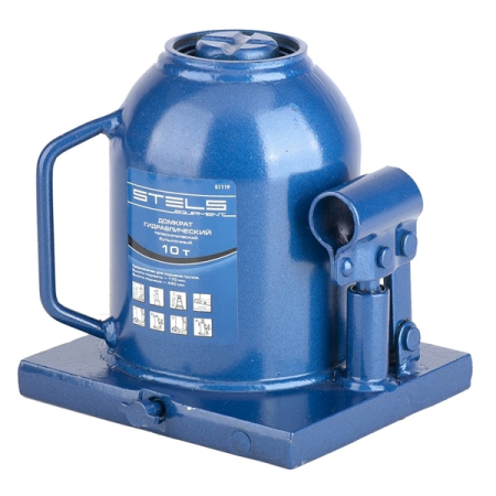 Домкрат гидравлический бутылочный телескопический, 10 т, 170-430 мм, Stels 51119