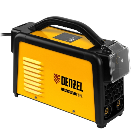 Аппарат инверторный дуговой сварки, 220 А, кейс, Denzel SDM-220 Top