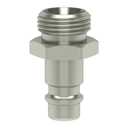 Штуцер БРС "папа" - наружная резьба 1/4" LUDECKE 850027 ES 14 NAS