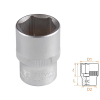 Головка торцевая стандартная шестигранная 1/2", 21 мм, AFFIX AF00040021