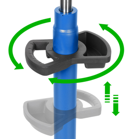 Стойка трансмиссионная гидравлическая, грузоподъемность 1200 кг, MEGA TRS1200