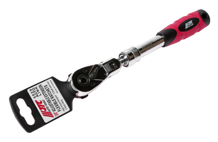 Ключ трещотка 3/8" 72 зуба 240-340мм шарнирный телескопический JTC