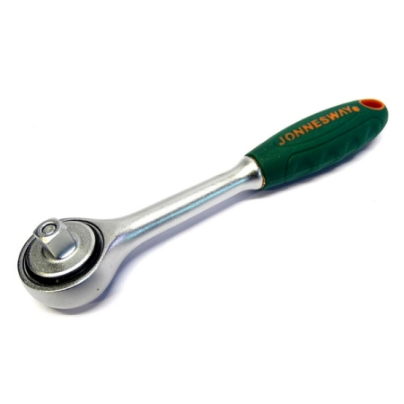 Рукоятка трещоточная с двойным храповиком 1/4"DR, 72 зубца, 2.5°, Jonnesway R5502 Рукоятка трещоточная с двойным храповиком 1/4"DR, 72 зубца, 2.5°, Jonnesway R5502
