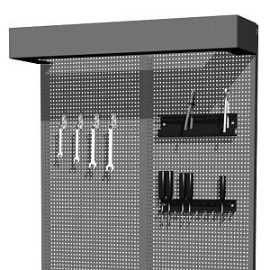 Держатели инструмента на перфорированную панель