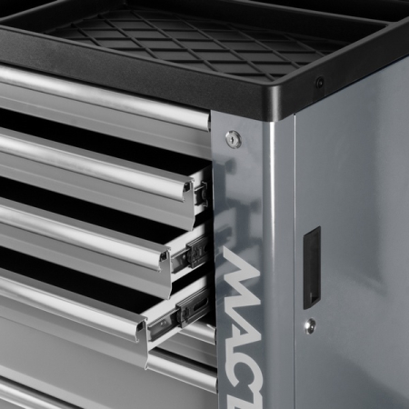 Тележка инструментальная "НОВА", 7 ящиков, серая МАСТАК 521-07580G