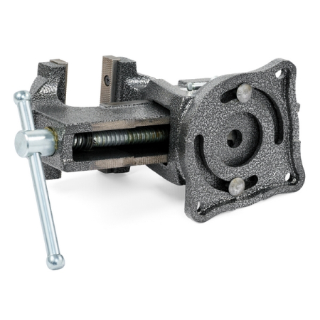 Тиски слесарные вращающиеся 100 мм KraftWell KRW0100