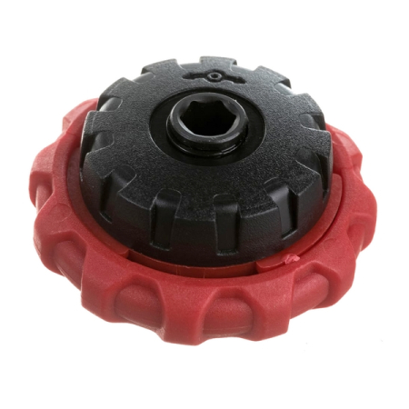 Мини-трещотка дисковая под биты 1/4" JTC-5538