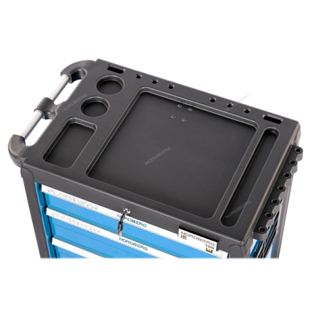 NORDBERG T5N(B) Тележка инструментальная, 5 ящиков, синяя