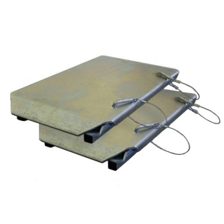 Задние подвижные платформы 2 шт. для стендов развал схождение Техно Вектор 019