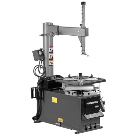 NORDBERG 4639 Станок шиномонтажный полуавтомат 11"-26", 2 скорости, 380V, взрывная подкачка, серый NORDBERG 4639 Станок шиномонтажный полуавтомат 11"-26", 2 скорости, 380V, взрывная подкачка, серый
