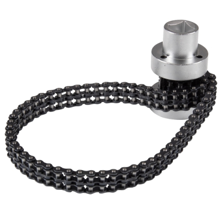 Съемник масляных фильтров, 60-115 мм, 1/2", цепной, AFFIX AF10342115