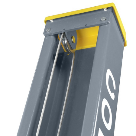 Подъемник автомобильный двухстоечный электрогидравлический, 4 т, KRAFTWELL KRW4DLM (380V)