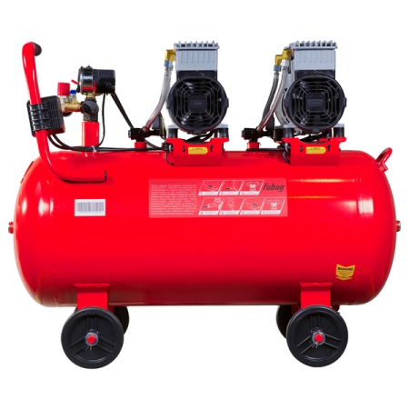 Компрессор воздушный безмасляный малошумный FUBAG OLS 500/100 CM2х2