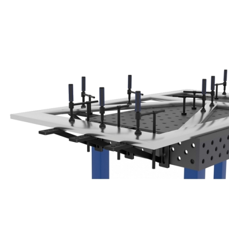 Струбцина 90° стандартная 200x200 мм для сварочных столов Верстакофф o16-002
