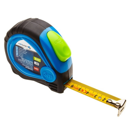 Рулетка измерительная 5 м, 19 мм, HOEGERT HT4M425 Рулетка измерительная 5 м, 19 мм, HOEGERT HT4M425