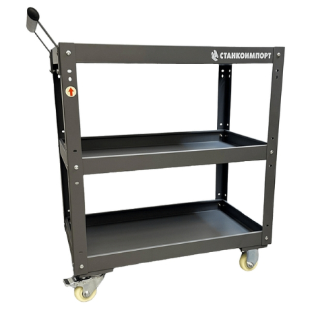 Тележка инструментальная открытая, 3 полки, СТАНКОИМПОРТ BSD133