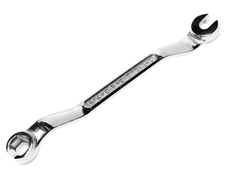 Ключ накидной 10х12мм с прорезью усиленный JTC Ключ накидной 10х12мм с прорезью усиленный JTC