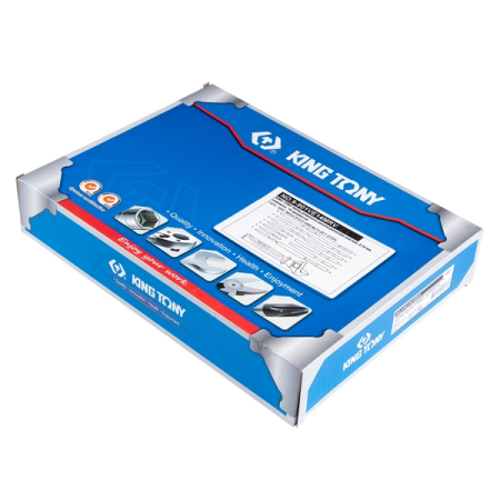 KING TONY 9-901VE14MRV Набор рожковых диэлектрических ключей, 8-24 мм, ложемент, 14 предметов