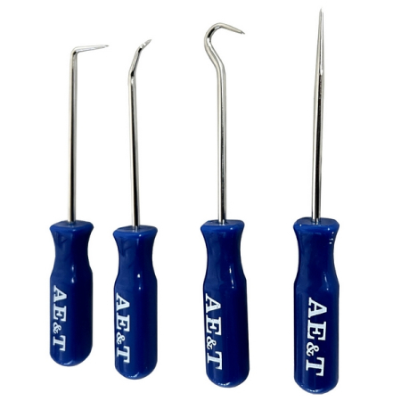 Крючки для демонтажа уплотнительных колец, 4 предмета, AE&T TA-F1017