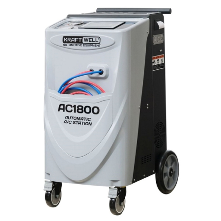 Станция для заправки автомобильных кондиционеров автоматическая KRAFTWELL AC1800