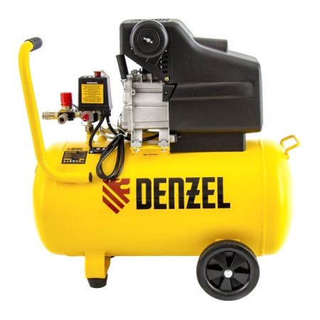 Компрессор воздушный масляный, прямой привод, Denzel DC1500/50