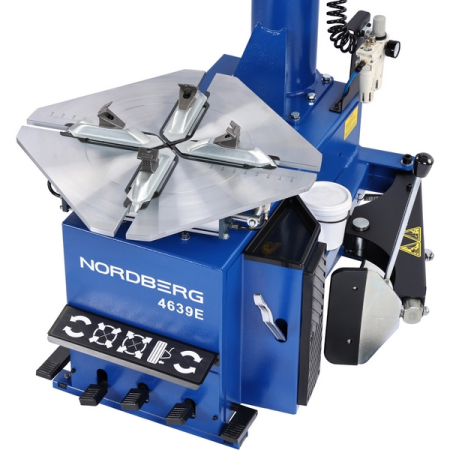 NORDBERG 4639E(B) Станок шиномонтажный полуавтомат 10"-24", 2 скорости, 380V, синий