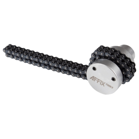 Съемник масляных фильтров, 60-115 мм, 1/2", цепной, AFFIX AF10342115
