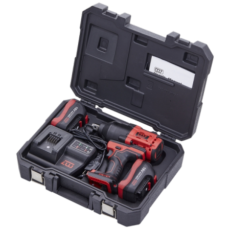 Гайковерт аккумуляторный ударный 3/4", 1900 Нм, 18 В, комплект, MIGHTY SEVEN DW-601A