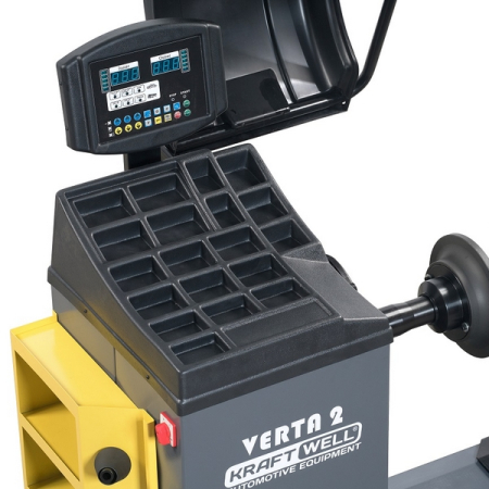 Балансировочный станок для грузовых автомобилей VERTA 2 полуавтомат, 10-24“, KRAFTWELL KRW244T