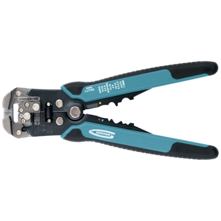 Стриппер для зачистки, резки проводов и обжима клемм GROSS 17718 Стриппер для зачистки, резки проводов и обжима клемм GROSS 17718